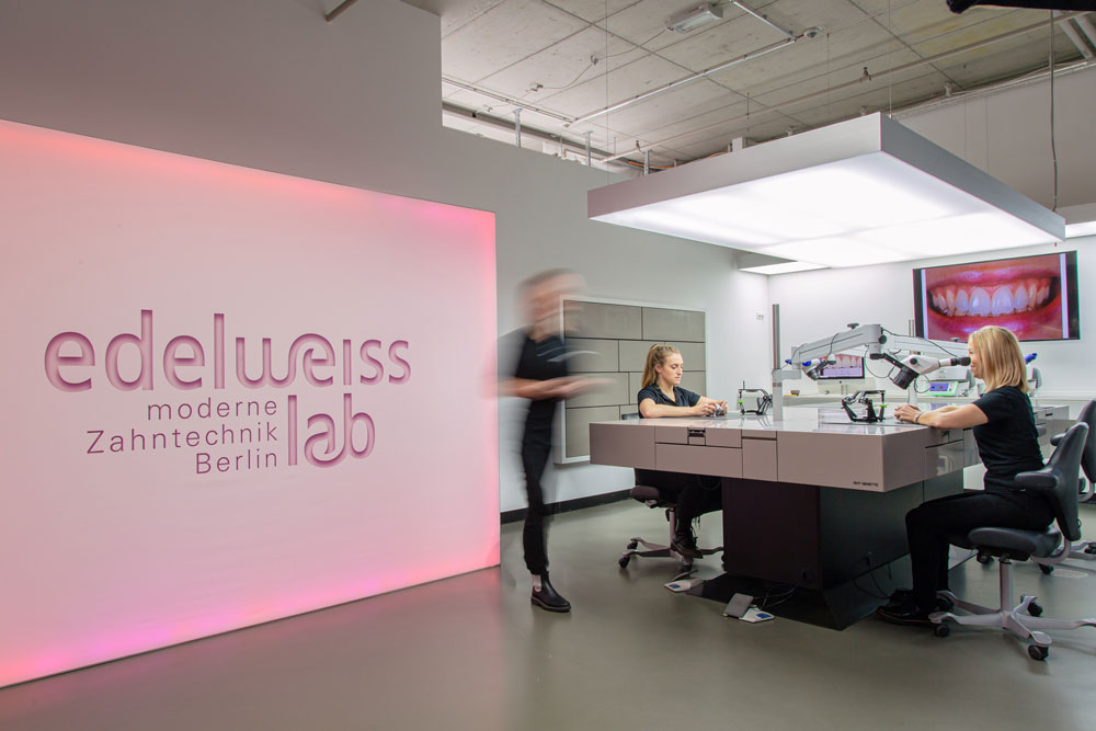 Dentallabor Berlin - edelweiss lab - Arbeitsbereiche